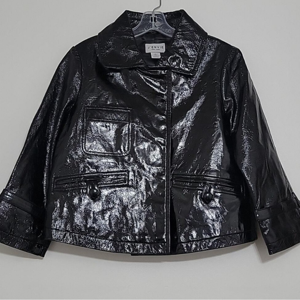 J' Envie New York Leather Jacket